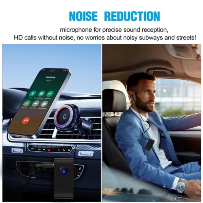 Bluetooth Adapter Receiver - جهاز استقبال صوتي بتقنية البلوتوث 5.0