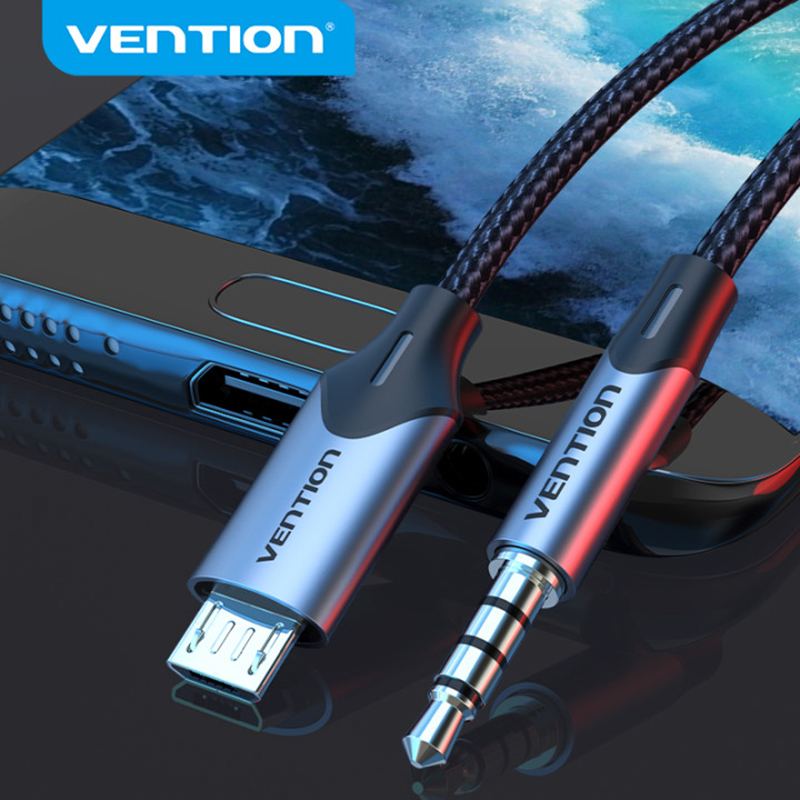 Cable Extension 3.5 - Vention مايكرو USB إلى 3.5 مللي