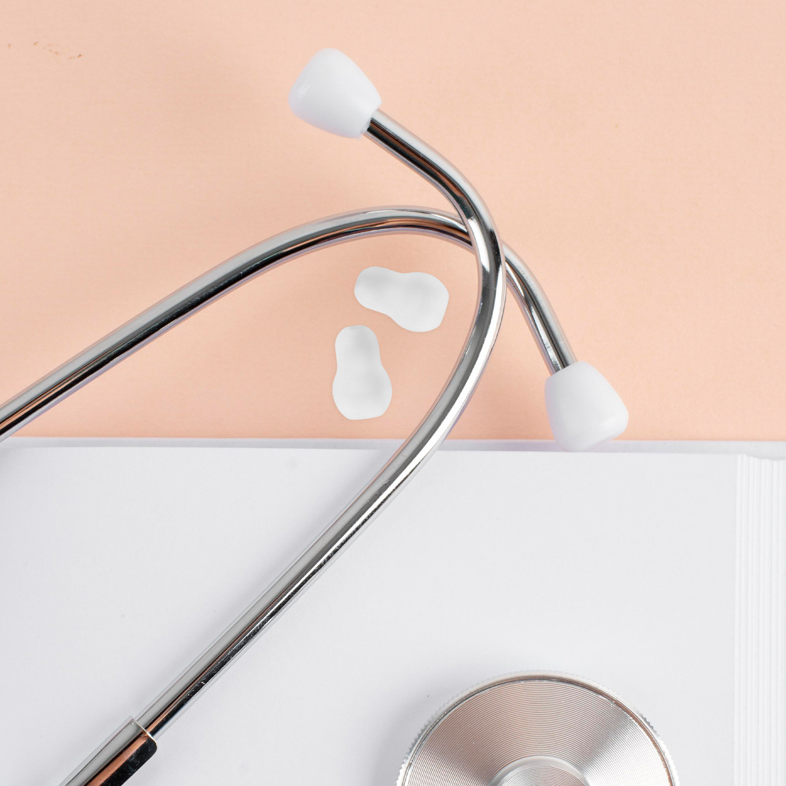 4 قطع من أغطية الأذن السيليكون - مراجعة Silicone Ear Tip Replacement وسعره