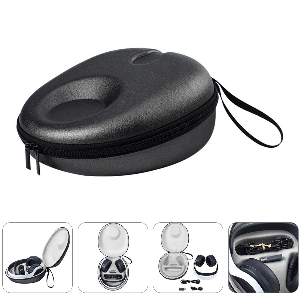 حقيبة سماعات مقاومة لرذاذ الما - مراجعة Headphone Case Hard وسعره