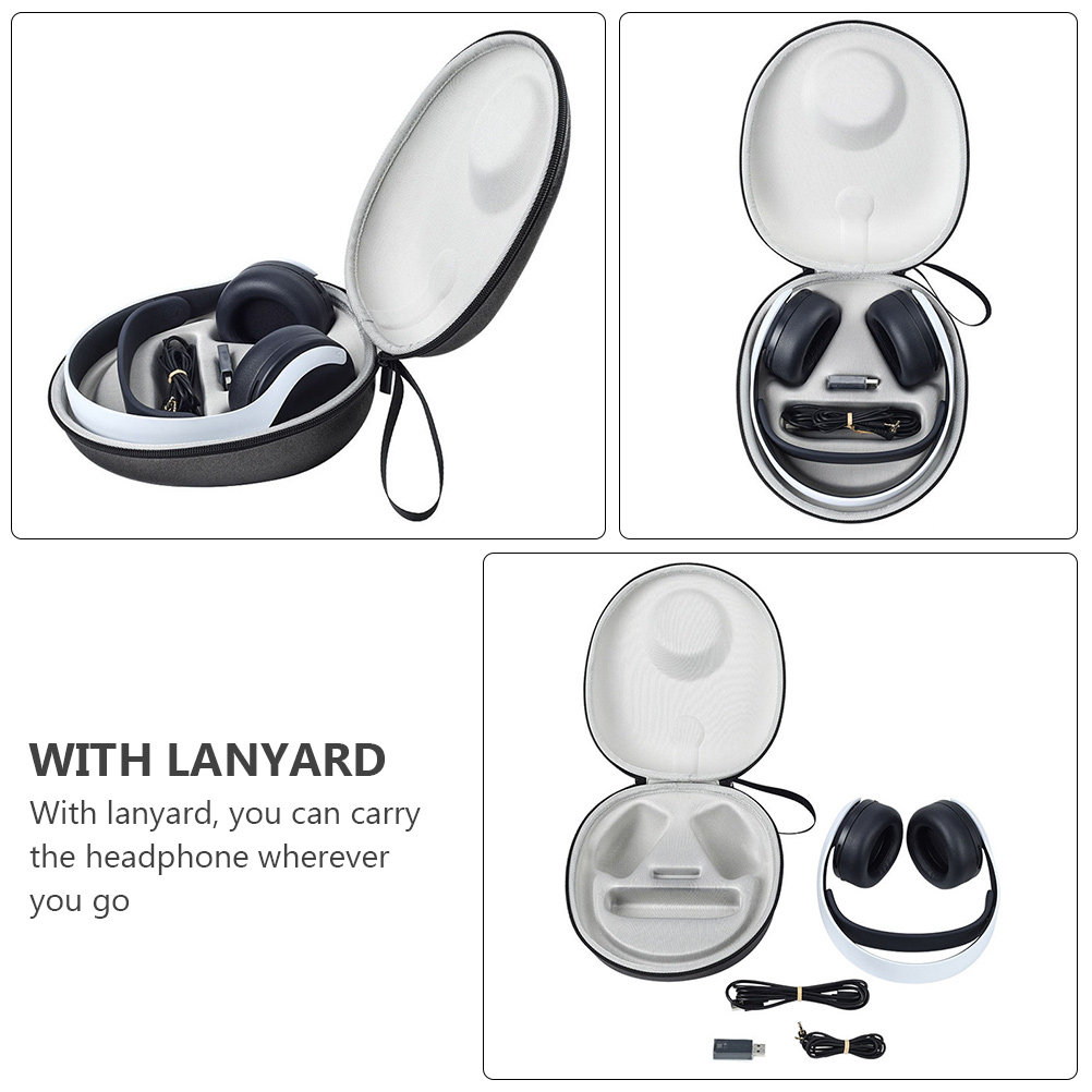 حقيبة سماعات مقاومة لرذاذ الما - مراجعة Headphone Case Hard وسعره