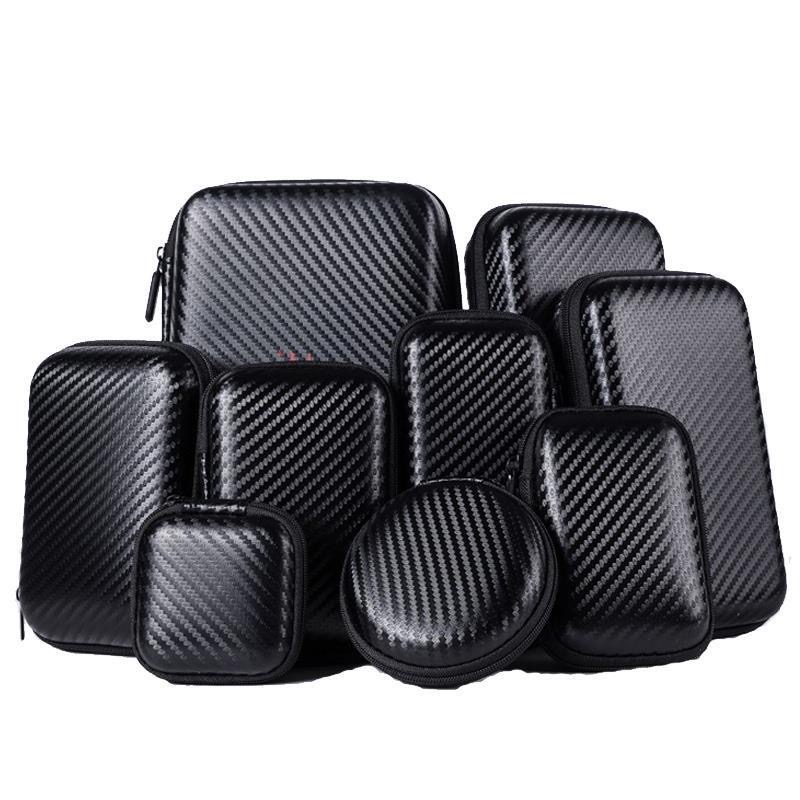 حقيبة تنظيم الكابلات والشواحن  - مراجعة Headphone Case Hard وسعره