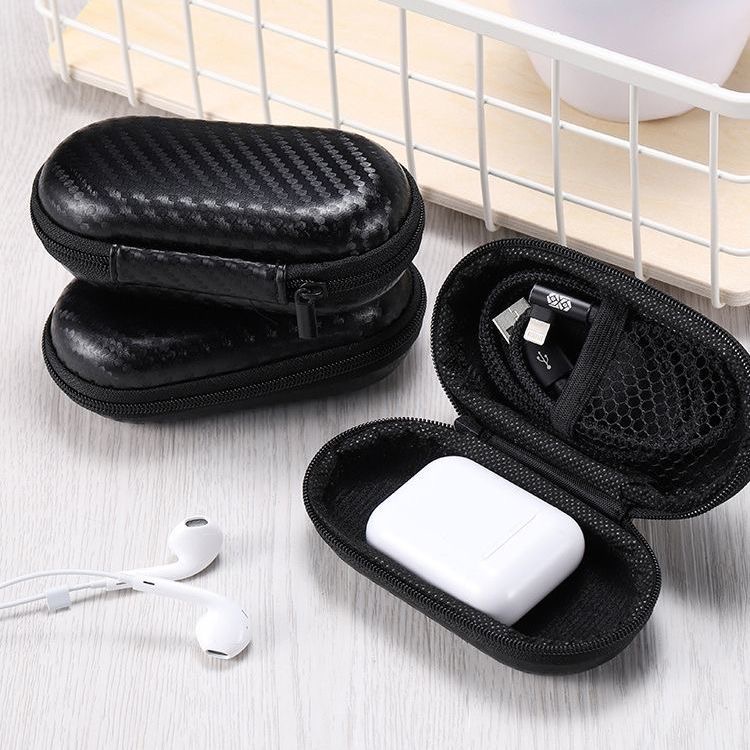 حقيبة تنظيم الكابلات والشواحن  - مراجعة Headphone Case Hard وسعره