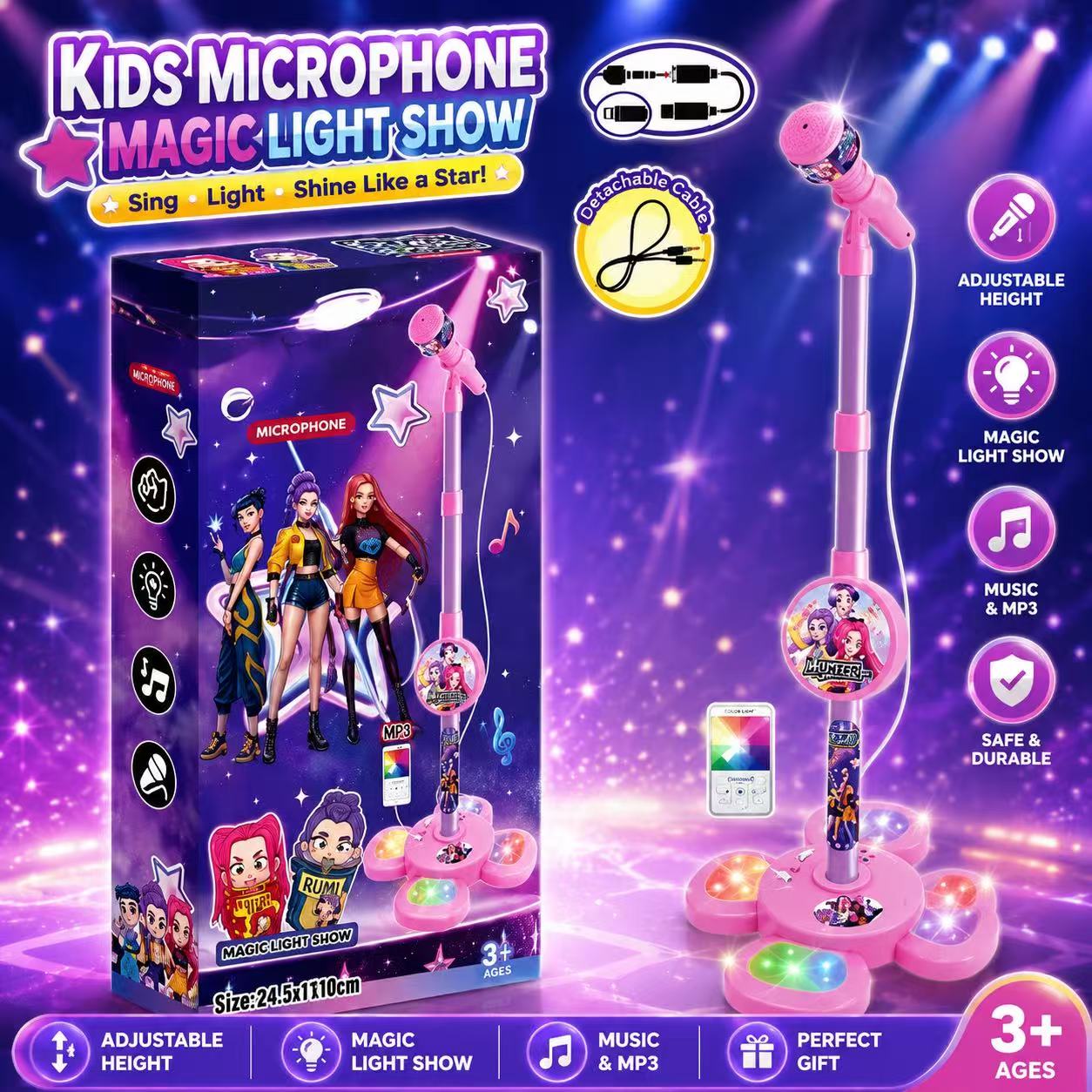 ميكروفون كاراوكي مع حامل، جهاز - مراجعة Shure Mic Sm58 وسعره